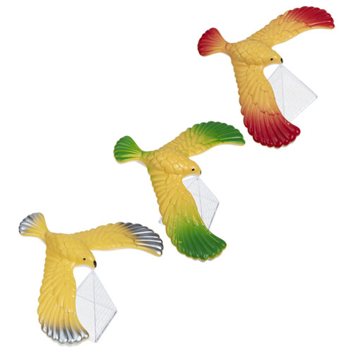 9Pcs Plastic Balancing Eagle Toys Assorted Colors Educational Kids Fun 1