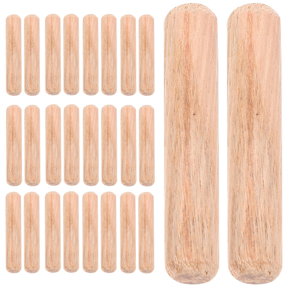 400Pcs Wood Dowel Pins For Carpentry And Diy Projects Beige Wood 603036439020