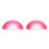 2Pcs Rosy Classic Dancing Fans Foldable Performance Props 5