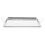 5Pcs Silver Metal Steam Tray Rectangular Food Plate for Storage 3