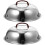 2Pcs Anti-Scald Stainless Steel Pan Covers Handle Lid for Kitchen Use 5