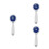 3Pcs Blue Anti-Fall Handheld Shower Sprayer Plastic Nozzle for Rv Bath 8