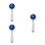3Pcs Blue Anti-Fall Handheld Shower Sprayer Plastic Nozzle for Rv Bath 7
