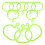20Pcs ABS Plastic Cow Nose Rings Smooth Surface Cattle Management Tool 3
