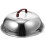 2Pcs Anti-Scald Stainless Steel Pan Covers Handle Lid for Kitchen Use 2