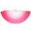 2Pcs Rosy Classic Dancing Fans Foldable Performance Props 2