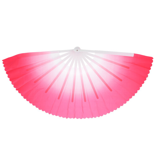 2Pcs Rosy Classic Dancing Fans Foldable Performance Props 1