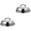 2Pcs Anti-Scald Stainless Steel Pan Covers Handle Lid for Kitchen Use 4