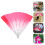 2Pcs Rosy Classic Dancing Fans Foldable Performance Props 9