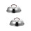 2Pcs Anti-Scald Stainless Steel Pan Covers Handle Lid for Kitchen Use 7