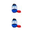 2Pcs Blue Bubble Motion Timer Creative Hourglass Table Decoration 6