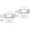 2Sets Silver Door Striker Plate Stainless Steel Plastic Lock Accessory 6