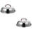 2Pcs Anti-Scald Stainless Steel Pan Covers Handle Lid for Kitchen Use 6