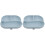 2Pcs Reusable Silicone Food Plate with Suction Cup Divided for Elderly 5