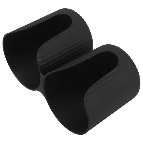 5Pcs Practical PP Paper Cup Stand Black for Household and Coffee Bar 2
