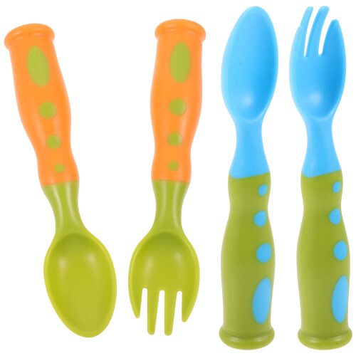 6Sets Utensils Toddler Spoon and Fork 1