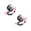 2Pcs Pink Single Window Swimming Goggles with for Swim 6