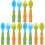 6Sets Utensils Toddler Spoon and Fork 3
