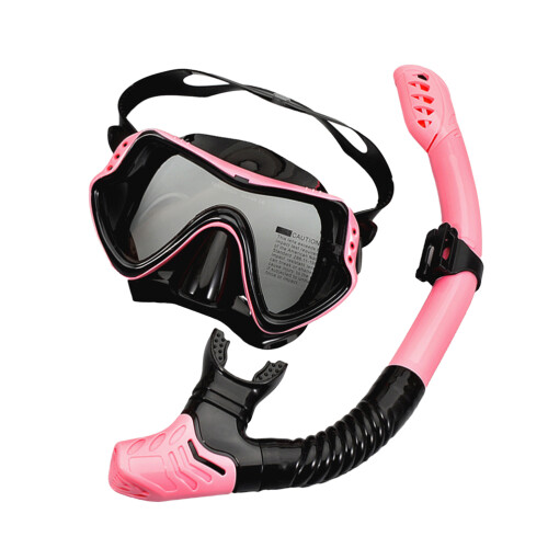 2Pcs Pink Single Window Swimming Goggles with for Swim 1