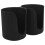 5Pcs Practical PP Paper Cup Stand Black for Household and Coffee Bar 2