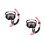 2Pcs Pink Single Window Swimming Goggles with for Swim 4