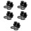 10Sets DIY Black Plastic Pool Drain and Filter Winter Expansion Plugs 8
