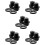 10Sets DIY Black Plastic Pool Drain and Filter Winter Expansion Plugs 9