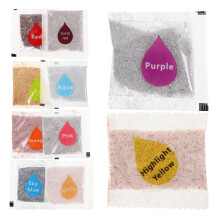 40Pcs Colorful Tie Dye Powder Pack for DIY Shirts Cotton Linen Dyeing