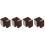 20Pcs Coffee Multi-Function Dish Sponge Nano Carborundum Cleaning 6