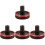 4Pcs Aluminium Fishing Rod Butt Stoppers Replacement Caps 3