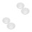 4Pcs White ABS Urinal Drain Filters Strainer Stoppers for Bathroom 11