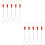 10Pcs Ergonomic Silver Cable Threader Tool Wire Puller Steel Plastic 8
