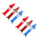6Pcs Durable Pet Design Kids Wristwatch Deformable Multi Color Gift 6