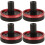 4Pcs Aluminium Fishing Rod Butt Stoppers Replacement Caps 6