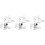 6Pcs Wall Mount Clear Acrylic Shelves No Nails Floating Organizer 4