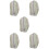5Pcs Comfortable PVC Bath Pillows Tub Headrests with Suction Cups 10