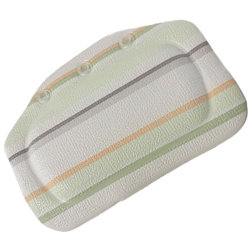 5Pcs Comfortable PVC Bath Pillows Tub Headrests with Suction Cups 1