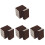 20Pcs Coffee Multi-Function Dish Sponge Nano Carborundum Cleaning 4
