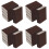 20Pcs Coffee Multi-Function Dish Sponge Nano Carborundum Cleaning 7