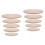 10Pcs Practical Density Board Clay Sculpting Plates for Pottery Wheel 6