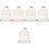 5Pcs Portable Beige Blank Calligraphy Scroll for Art Wall Display 6