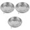 3Pcs Multi-Function Stainless Steel Steamer Basket for Steamer Pots 5
