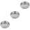 3Pcs Multi-Function Stainless Steel Steamer Basket for Steamer Pots 7