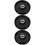 3Pcs Multi-Use Black Iron Jack Roller Parts for Hydraulic Jacks 10