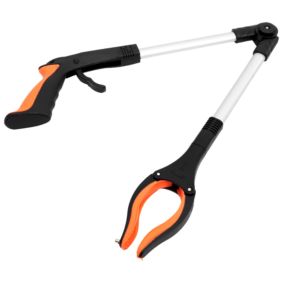 Villcase 3Pcs Heavy Duty Foldable Trash Picker Grabber For Household And Lawn