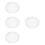4Pcs Silver Reptile Lamp Dome Heat Protector for Lizard Tank 8