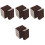 20Pcs Coffee Multi-Function Dish Sponge Nano Carborundum Cleaning 5