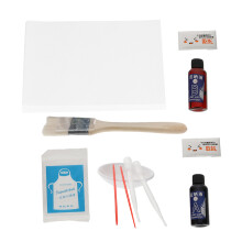 1Set Cyanotype DIY Tools Kit Apron Gloves Paper Plastic Craft Supplies