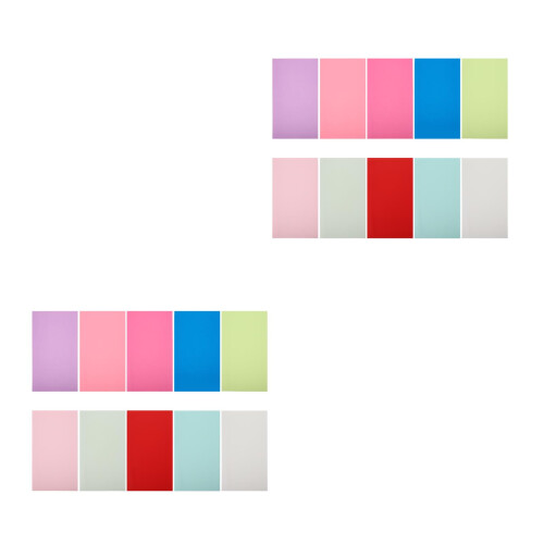 20Pcs Colored PU Sheets for DIY Sewing and Jewelry Making 2