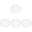4Pcs Silver Reptile Lamp Dome Heat Protector for Lizard Tank 3